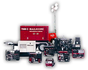 Baldor jeneratör ve aydınlatma kuleleri